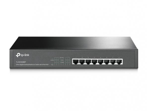 TL-SG1008MP 8PORT 10/100/1000 YÖNETİLEMEZ POE SWITCH