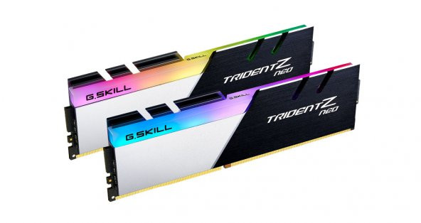GSKILL  Trident Z Neo RGB DDR4-3600Mhz CL16 32GB 2X16GB DUAL 16-19-19-39 AMD Ryzen Serisi