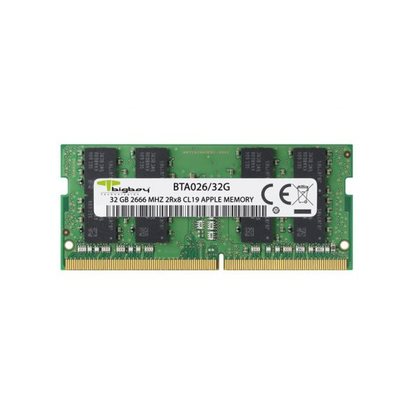 BIGBOY - BTA026/32G Apple 32GB DDR4 2666MHz CL19 Notebook Belleği