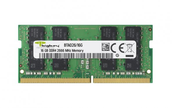 BTA026/16G 16GB DDR4 2666MHz CL19 Apple Uyumlu Notebook Belleği