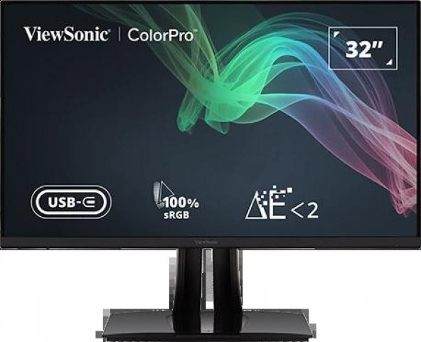 VP3256-4K 32 IPS 4K UHD 3840x2160 PANTONE ONAYLI USB TIP-C 100 sRGB FOTOĞRAF/PRODÜKSİYON/TASARIM MONİTÖRÜ