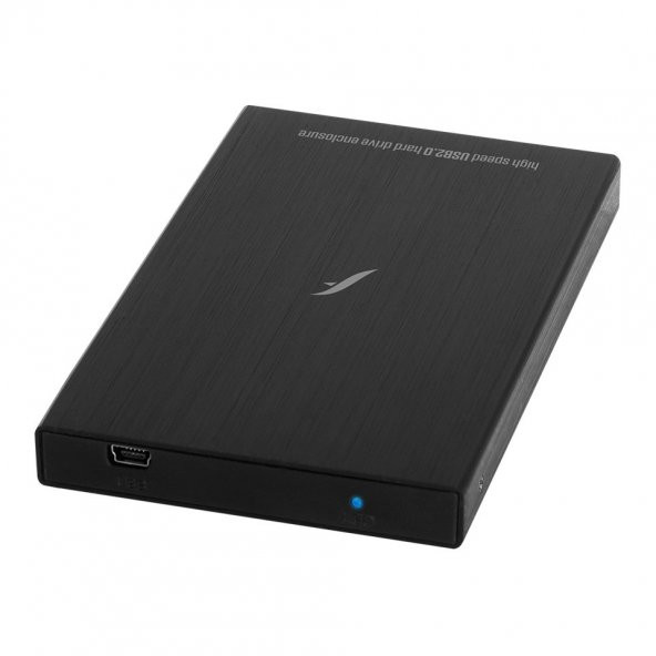 FHC-2525B 2.5" SATA USB 2.0 HDD KUTU SİYAH