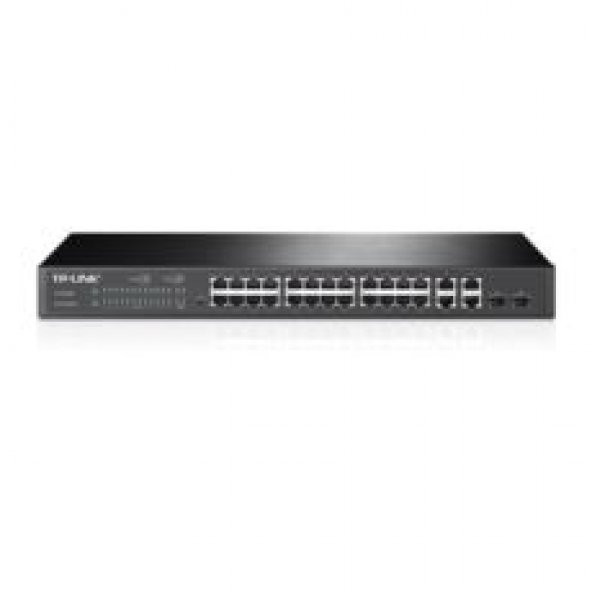 TL-SL2428P 24 Port Gigabit,L2 Yönetilebilir POE Switch - 1