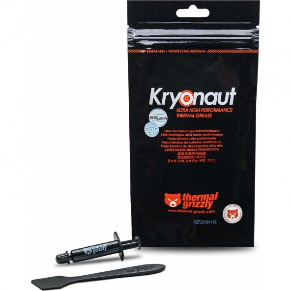 THERMALGRIZZLY - Aeronaut 1gr 8.5W-Yüksek Performanslı Termal Macun TG-A-001-RS