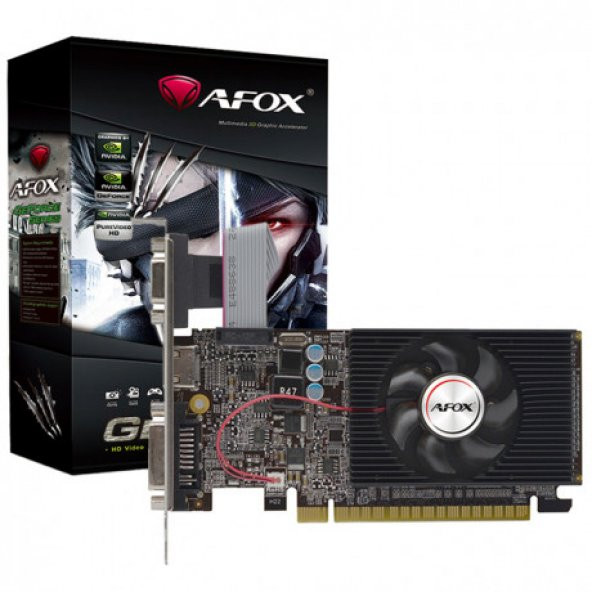GEFORCE GT610 2GB DDR3 64 Bit AF610-2048D3L7-V6 (LP)