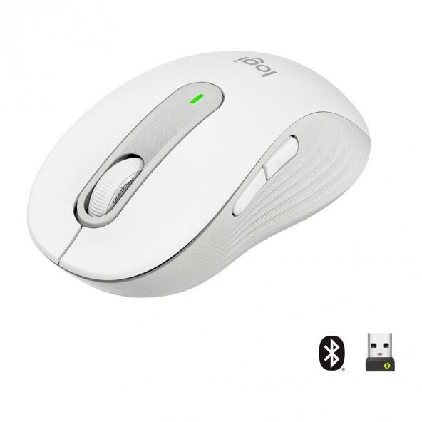 LOGITECH M650 L MOUSE KABLOSUZ BEYAZ 910-006238