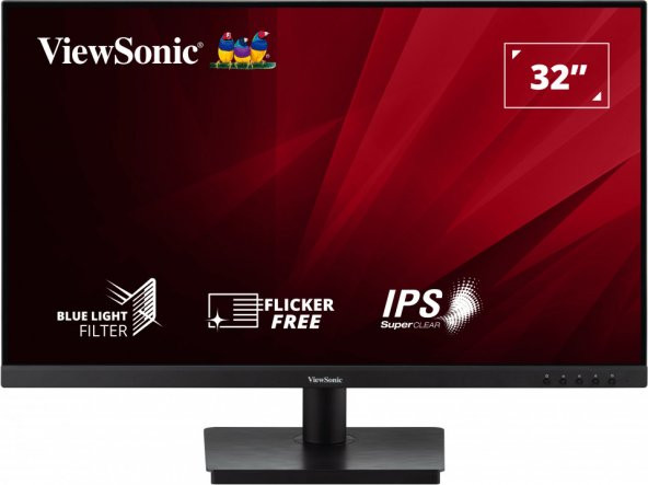 VA3209-MH MONITOR 31,5" 4MS 75HZ IPS 1920x1080 FHD 250 HDMI VGA 16:9 50M:1 16.7M HOPARLOR 3 KENAR CERCEVESIZ FLICKER FREE MAVI ISIK FILTRESI TILT VESA