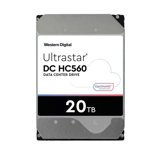 WD - ULTRASTAR, WUH722020BLE6L4, 3.5", 20TB, 512Mb, 7200 Rpm, 7/24 Enterprise, DATA CENTER-GÜVENLİK-NAS-SERVER, HDD (DC HC560) (0F38785) (Türkiye Distribütörü Garantili)