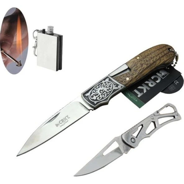 Alsepeteavm Crkt Serisi CR-0011ZBR-20 cm Zebra Bıçak Seti SLN618