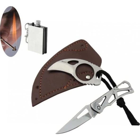 Alsepeteavm Serce-6 cm Serçe Çakı Seti SLN319