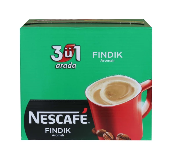 Nestle Nescafe 3ü1 Arada Fındıklı 48 Adet 17G Leia Hazelnut 12515292