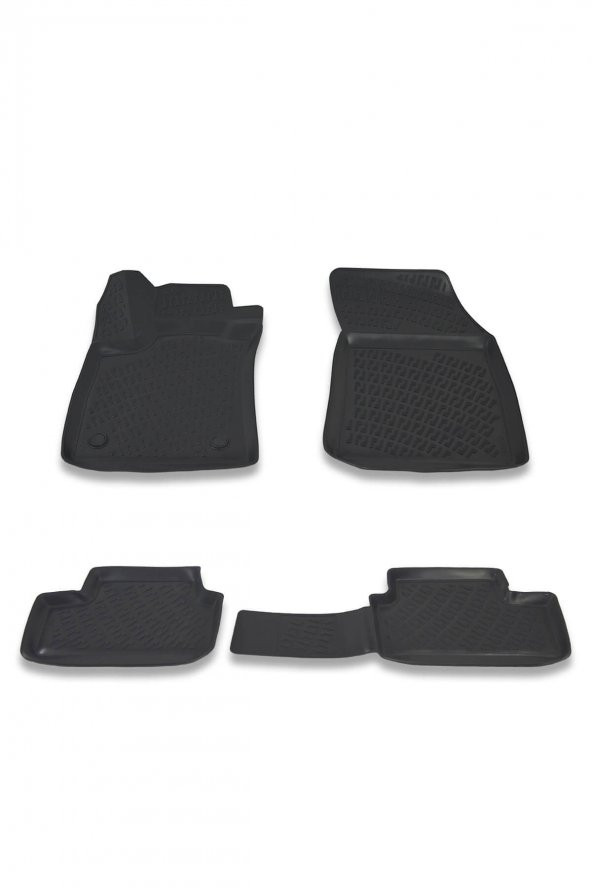 Renault Megane 4 Hb 2016 Ve Sonrası 3D Paspas Takımı Bizymo ürün görseli 1