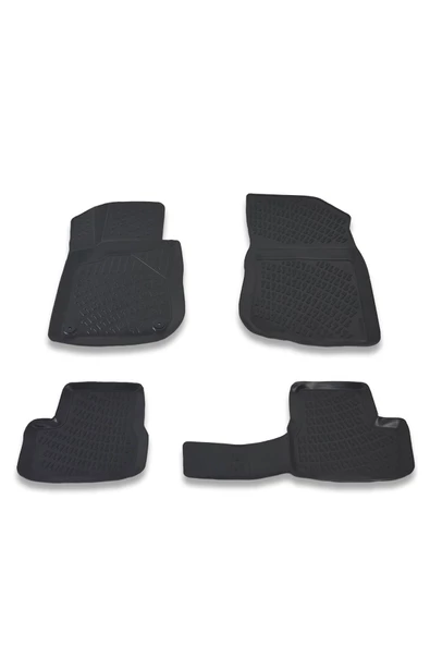 Peugeot 208 Hb 2012 Ve Sonrası 3D Paspas Takımı Bizymo ürün görseli 1