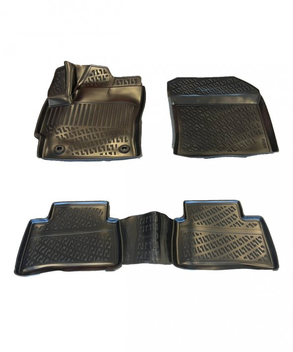 Toyota Corolla Cross 2022 Sonrası 3D Havuzlu Paspas Takımı ürün görseli 1