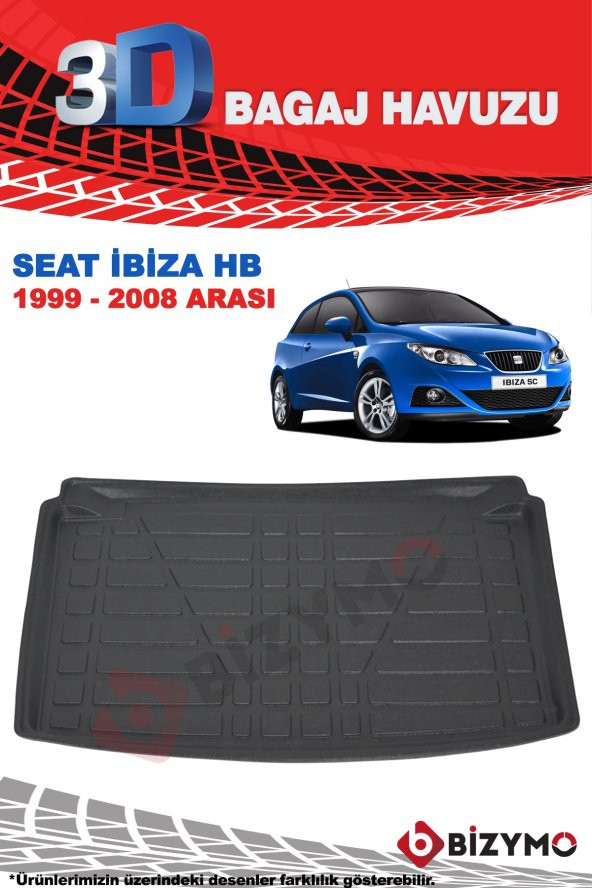 Seat İbiza Hb 1999-2008 Bagaj Havuzu Bizymo - Resim 2