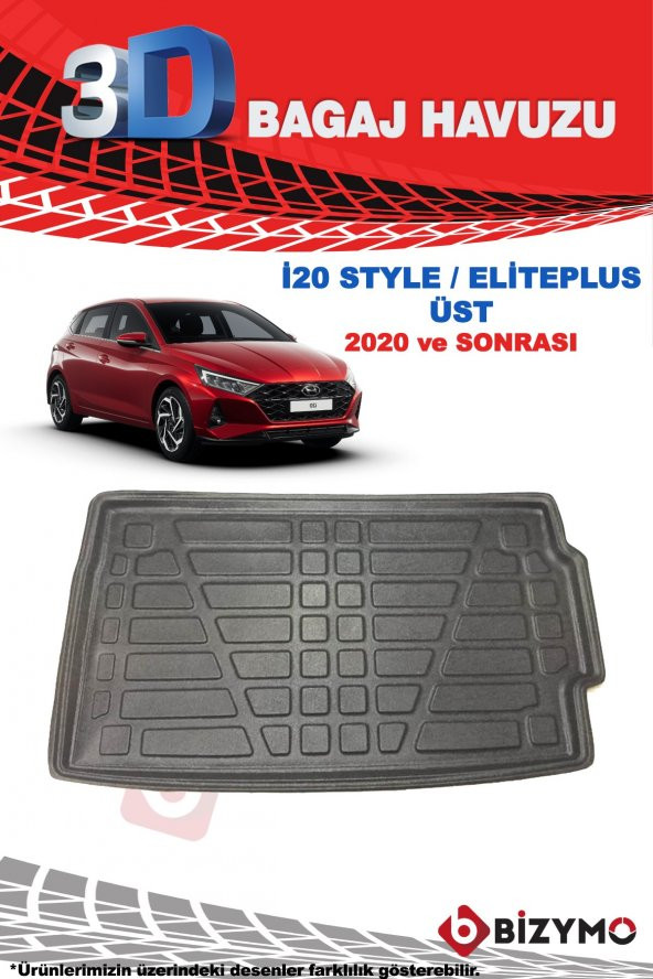 Hyundai İ20 2020+ Elite Plus Üst Bagaj Havuzu Bizymo - Resim 2