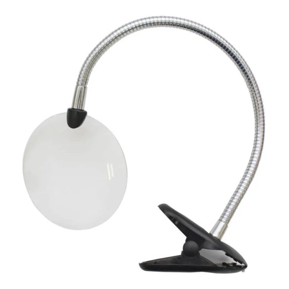 Spiralli Klipsli Büyüteç 15122-1