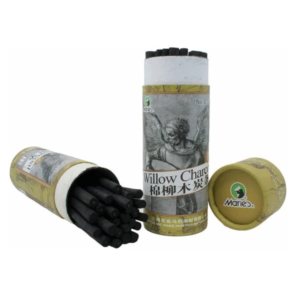 Maries Doğal Kömür Füzen 7-9 mm 25Li Tüp