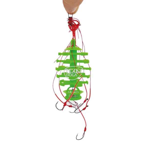 EFFE 6 İğneli Yemlik Kurşunlu Sazan Hazır Olta Takımı - 2