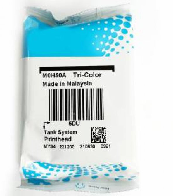 HP GT52 M0H50A Renkli Orjinal Baskı Kafası Kartuşu