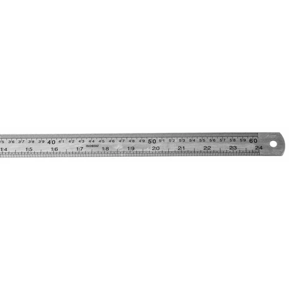 Lutart 60 cm Çelik Cetvel LA-060