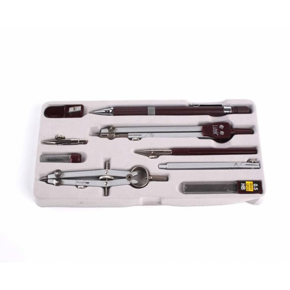 Lutek Teleskopik Pergel Seti 8 Parça LT-2009A ürün görseli 1