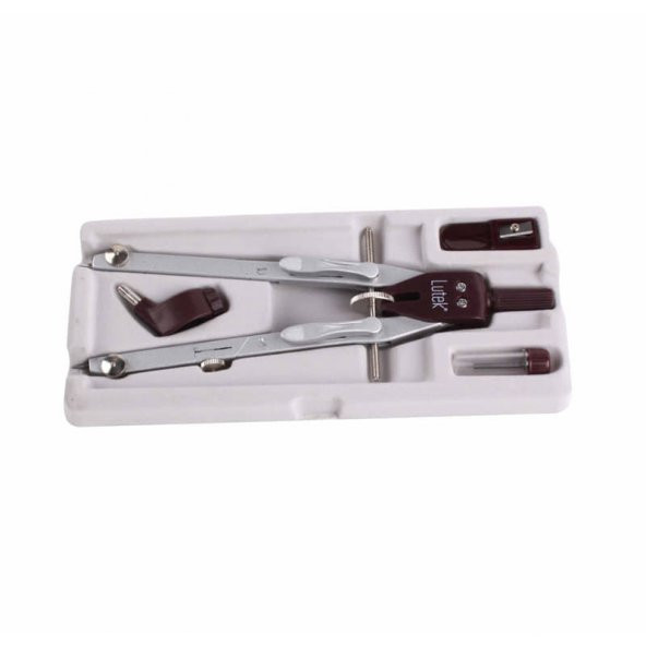 Lutek Hassas Ayarlı Pergel Seti LT-8004C