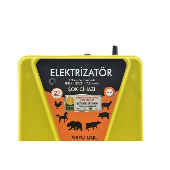 Güç Ayarlı Ayarlanabilir Elektrizatör Hayvan Şok Cihazı - 2