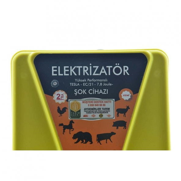 Hayvan Şok Cihazı Elektrizatörü-220V-Domuz ve Ayı İçin - 2