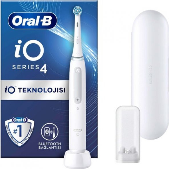 Oral-B iO 4 Şarjlı Diş Fırçası - Beyaz - 2