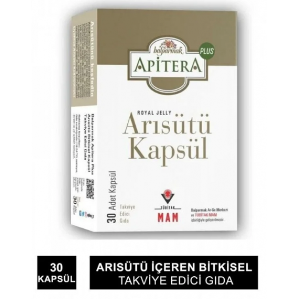 Apitera Plus Arı Sütü 30 Kapsül