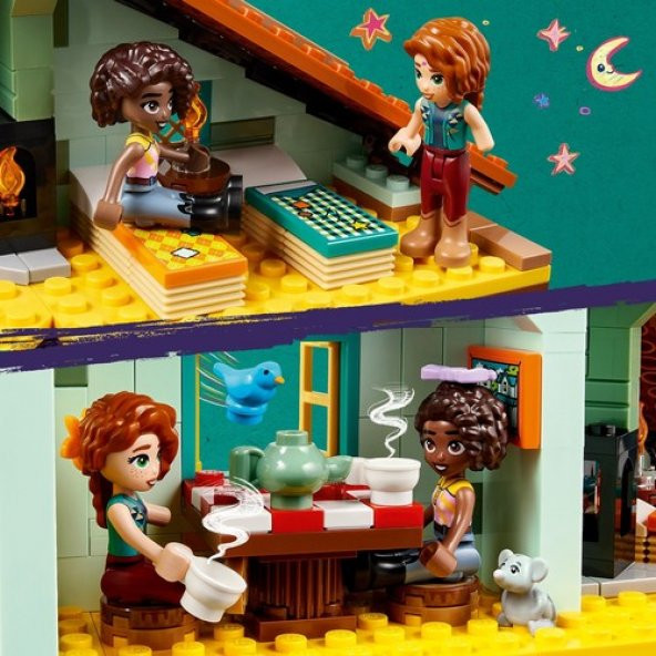 Friends Autumnun At Ahırı 41745 - 7 Yaş Ve Üzeri Çocuklar Için 2 Mini Bebek Ve 2 At Içe - 6