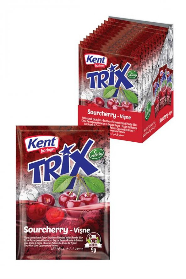 Vişne Aromalı Toz İçecek 9g 24 adet