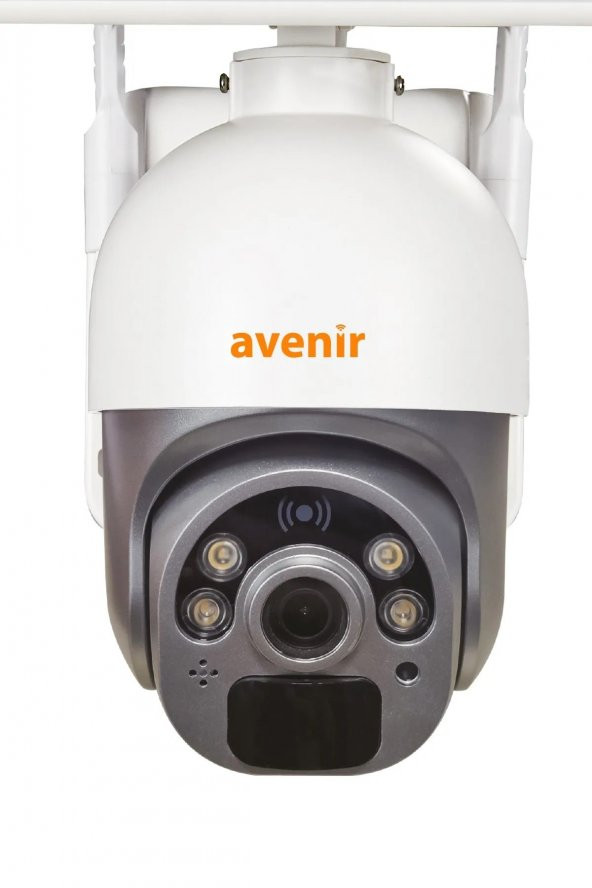 AVENİR AV-S230 2MP 1080P GÜNEŞ ENERJİLİ SOLAR PANELLİ WIFI 360°  AKILLI DOME KAMERA - 2