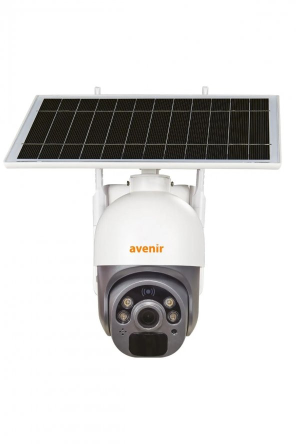 AVENİR AV-S230 2MP 1080P GÜNEŞ ENERJİLİ SOLAR PANELLİ WIFI 360°  AKILLI DOME KAMERA - 4