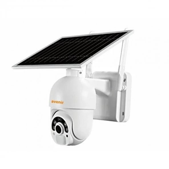 AVENİR AV-S410 4G SİM KARTLI GÜNEŞ ENERJİLİ (SOLAR) DIŞ ORTAM 360° HAREKETLİ AKILLI KAMERA - 2