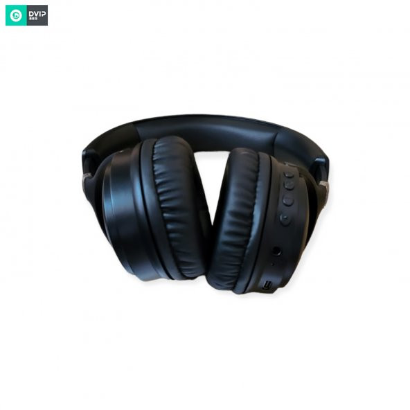 DVIP XH-810 Ekolayzır Modlu Kablosuz Bluetooth 5.0 Kulaklık Mikrofonlu Siyah - 4