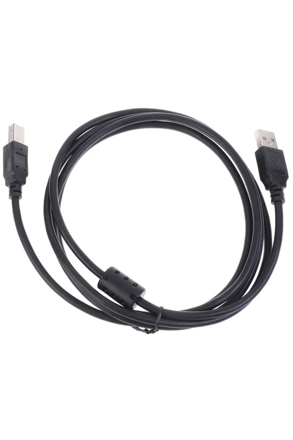 1.5 Metre Usb Yazıcı Kablosu Usb 2.0 Tip A Erkek - B Erkek Usb 2.0 Printer Kablo Usb A'dan B'ye 1.5m - Resim 2