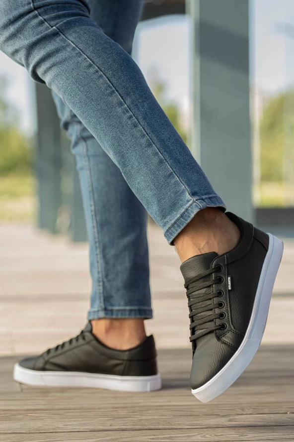 Tomiross Erkek Atlanta Siyah Beyz Günlük Kullanım Sneaker Ayakkabı ATLNT-5025 - 2
