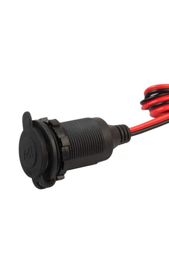 Dişi Araç Çakmaklık Uzatıcı Soket Vidalı Çakmaklık Soketi 12v/24v - 5