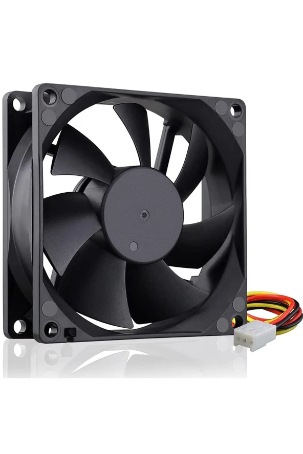 9cm 3pin Kasa Fanı 9cm 12 Volt 3 Pinli Fan 9 Cm Fan 90x90x25mm