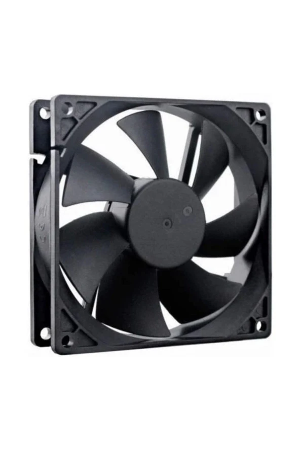 9cm Kasa Fanı 9cm 12 Volt 3 Pinli Fan 9 Cm Fan 90x90x25mm - 2