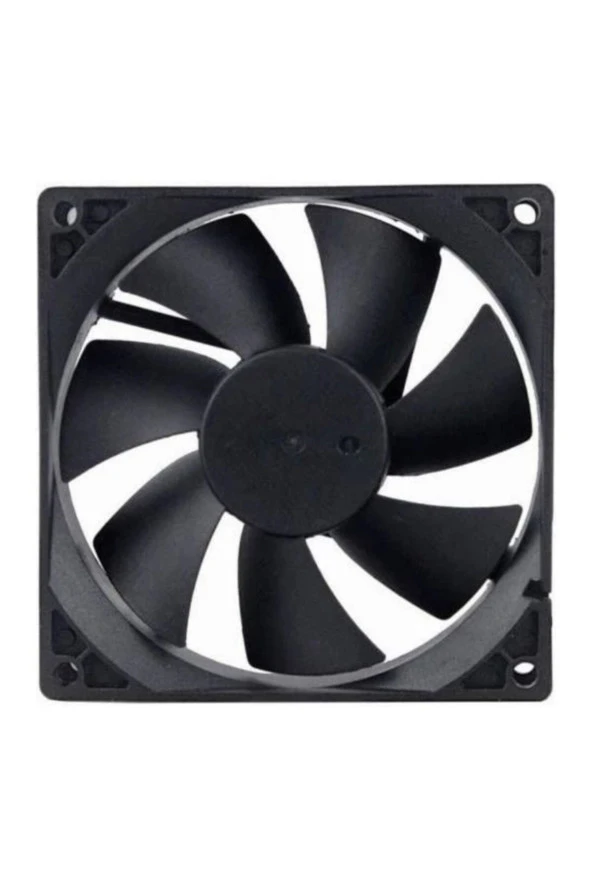 9cm Kasa Fanı 9cm 12 Volt 3 Pinli Fan 9 Cm Fan 90x90x25mm - 4