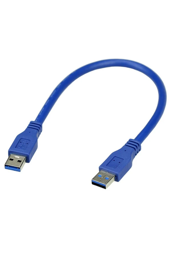 30cm Usb 3.0 Erkek Erkek Kablo Usb 3.0 Tip A Erkek M/m 30 Cm