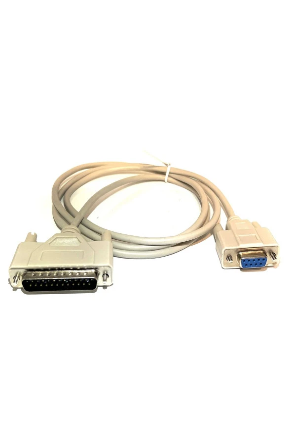 9 Pin 25 Pin Kablo Rs232 Db9 Dişi To Lpt Db25 Pin Erkek Çevirici Kablo Seri Paralel Yazıcı Kablosu - 3