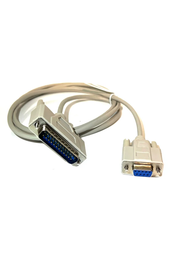 9 Pin 25 Pin Kablo Rs232 Db9 Dişi To Lpt Db25 Pin Erkek Çevirici Kablo Seri Paralel Yazıcı Kablosu - 4
