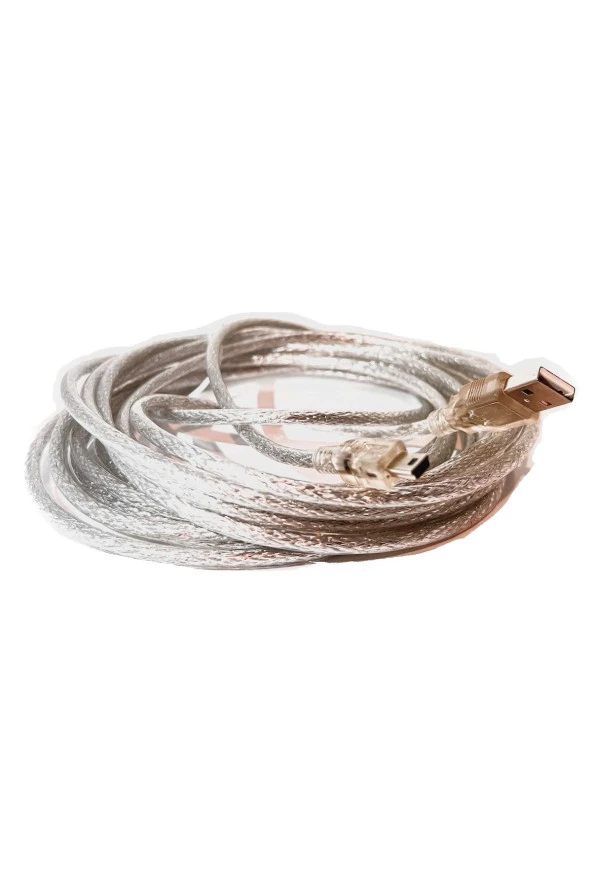5 Metre Mini Usb Kablo 5 Pin Usb Kablosu 5m Usb 2.0 A Erkek Mini B 5pin Erkek Data Kablo - 1