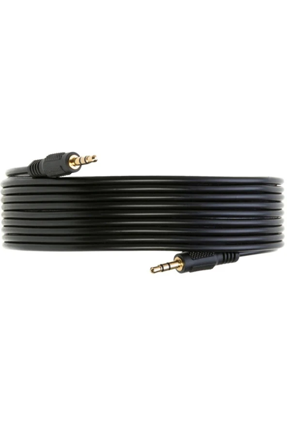 5 Metre 3.5mm Stereo Aux Kablosu Aux Erkek Erkek 3.5mm Ses Kablosu 5m Audio Cable - 5