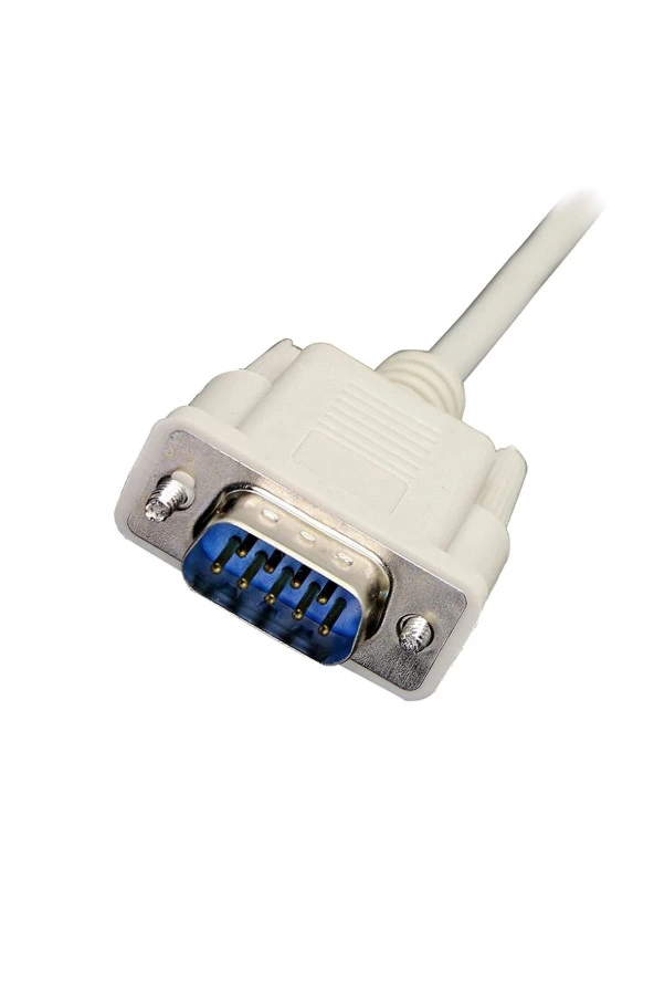 1.5 Metre Db9 Dişi Erkek Kablo Rs232 Seri 9 Pinli Veri Kablosu - 4