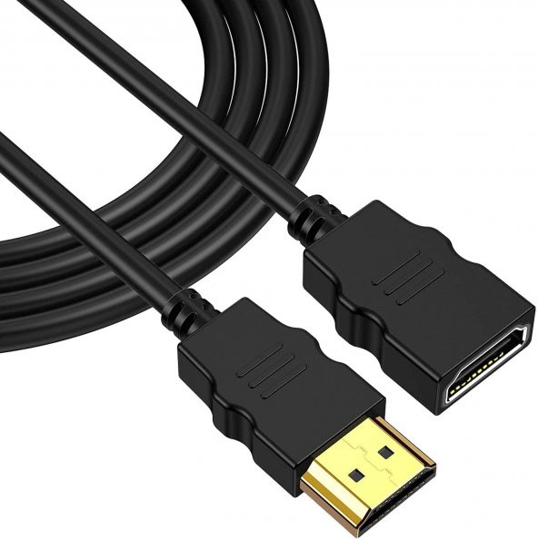 5 Metre Hdmi Uzatma Kablosu Dişi Erkek Hdmı 5m High Speed Extension Cable - 3